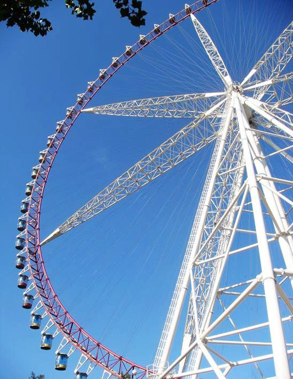 Harbin Amusement Park Ferris Wheel 